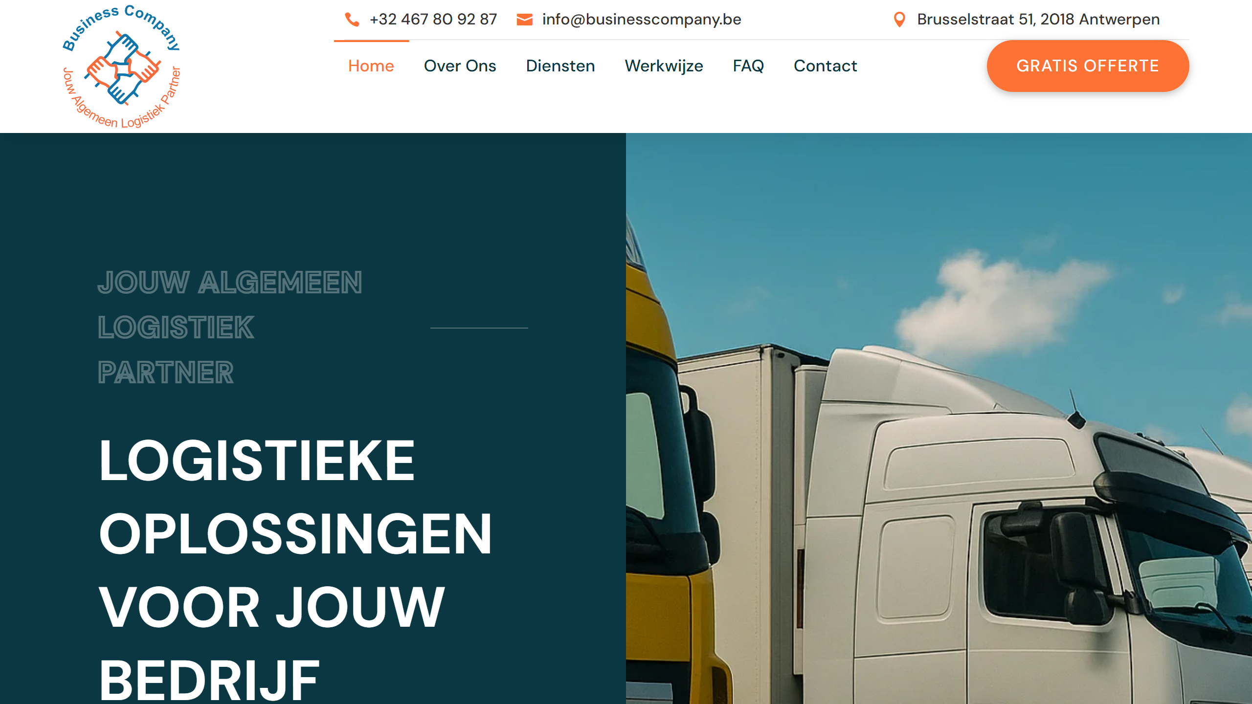 Business Company website