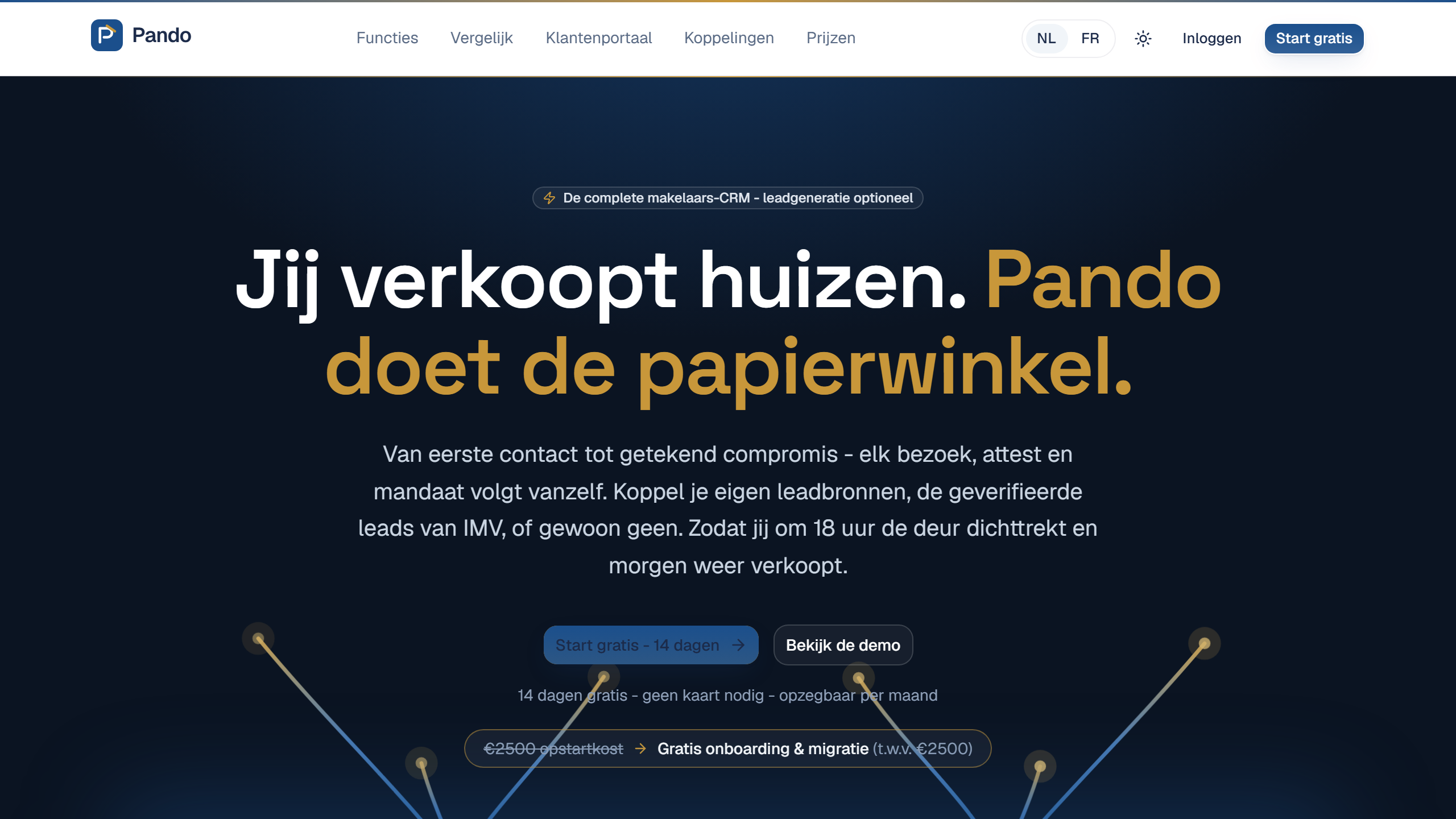 Pando website